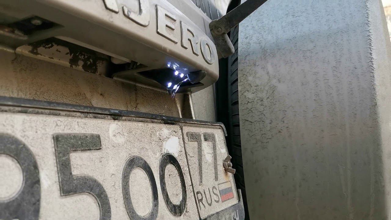 Омыватель камеры заднего вида Pajero III смотреть онлайн