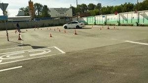 Внутренний экзамен автодром