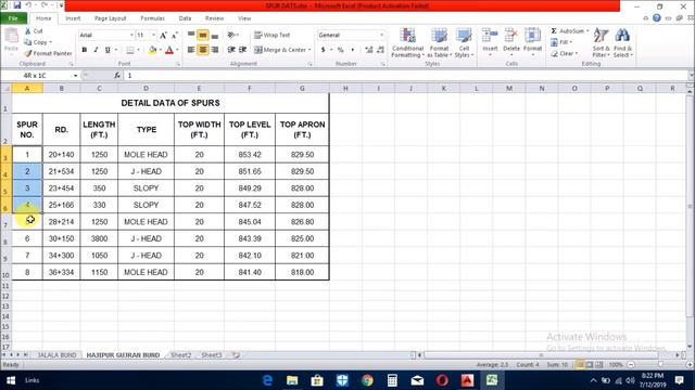 HOW TO IMPORT EXCEL TABLE IN AUTOCAD | AutoCAD (URDU/HINDI) смотреть онлайн