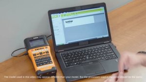 How to Use P-touch Editor with Brother PT-E550WVP/PT-P900 Series Professional Industrial Labellers