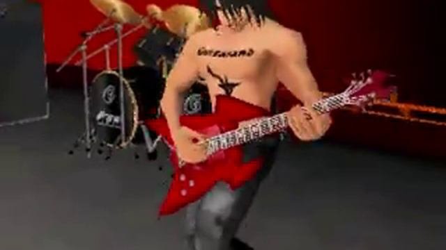 DEATH METAL GUITAR -3D