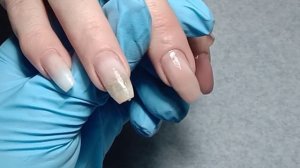 МИНИ БАЛЕРИНКА/смена формы и яркий алый маникюр