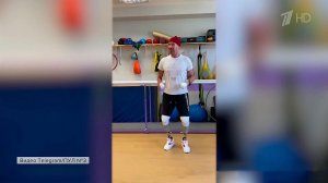 Роман Костомаров выложил новые вдохновляющие кадры своих тренировок