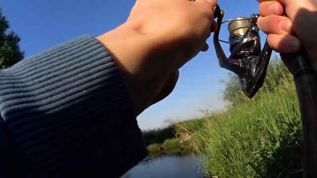 Ловля голавля В ЖАРУ на малой реке. Рыбалка ИЮНЬ 2022 смотреть онлайн