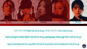 (G)I-DLE - TOMBOY Lyrics (Color Coded Lyrics Han/Rom/Eng)