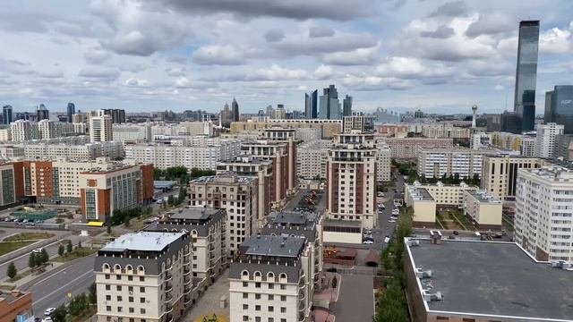 НурСултан с высоты птичьего полёта | Путешествие Астана.