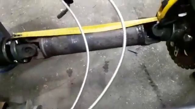 Изготовление переднего кардана для переднего моста вездехода смотреть онлайн