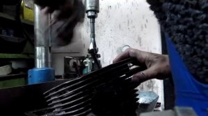 хонинговка цилиндра ИЖ П5 часть 1