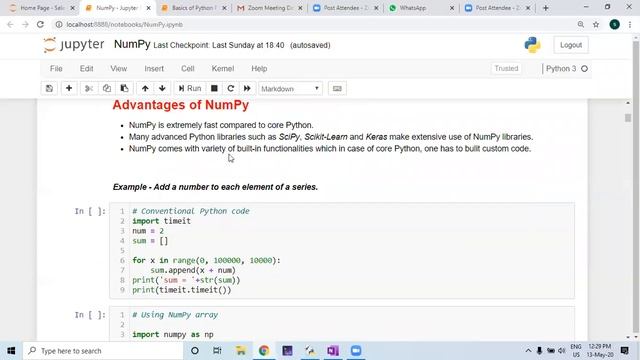 Basics of Python Programming (Day2: Lecture 2)