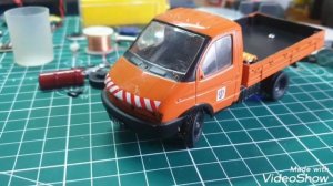ГАЗель 3302 в масштабе 1/43 - часть третья