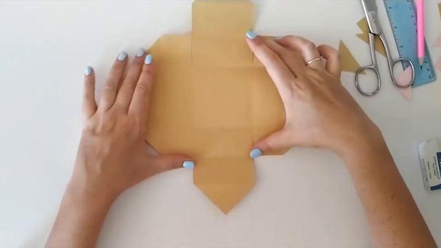 Коробка с крышкой для подарка из картона. Как красиво упаковать подарок. Секреты Fairy Girls смотреть онлайн
