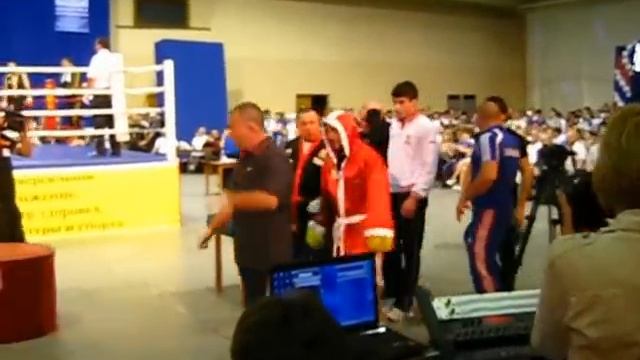 Выход Тамазаева 6 мая 2012 Кикбоксинг Невинномысск смотреть онлайн