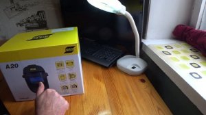 Сварочная маска ESAB А 20 распаковка и обзор
