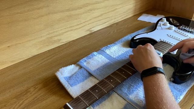 ПОЛИРОВКА ЛАДОВ / Делаем лады гладкими и придаем блеск смотреть онлайн