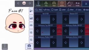 Гача клуб. Идеи для лица. Идеи для глаз. Красивые без обработки.