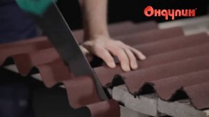 Монтаж вентиляционной трубы на кровле Ондулин