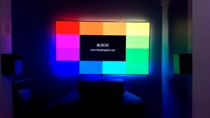 Ambilight setup with WS2812 LEDs