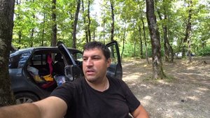 Дикарями на Чёрное море 2021...Прогулка по Ольгинке...Закат на пляже ...Первые дни в автокемпинге..