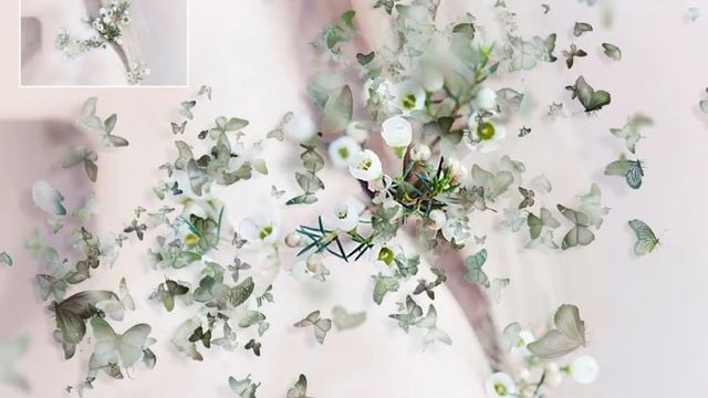 Photoshop Action: Butterflies Dispersion Ps Action