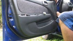 Обшивка двери Тойота . Installing Door Trim Panels. Toyota corolla E11