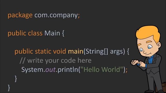 2Basic Structure of a Java Program Understanding our First Java Hello World Program смотреть онлайн