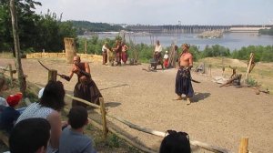 Хортица. Запорожская сечь. Представление казаков 29.06.2018