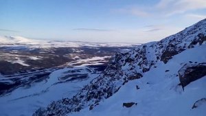 Зимнее восхождение на гору Рай-Из