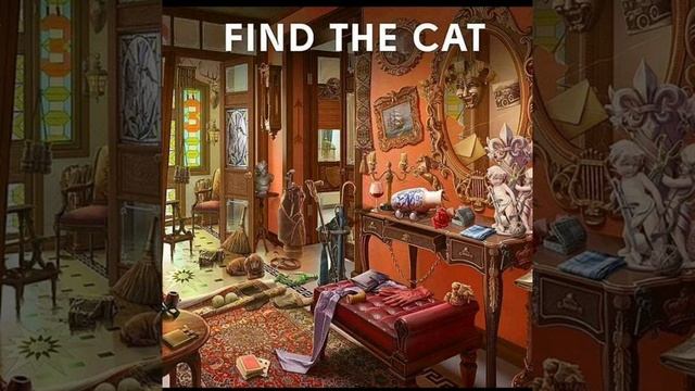 Find The CAT | inside the room | Cat find puzzle