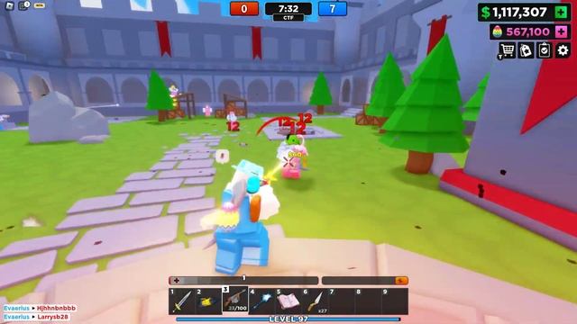 Making The Other Team RAGE QUIT in ROBLOX FLAG WARS смотреть онлайн