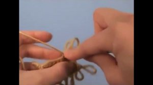 Вытянутые петли крючком
