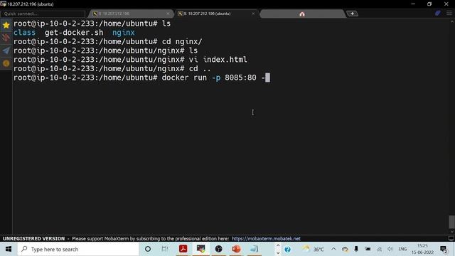 Part 2 of Chapter 2 - Nginx Container with Custom Content смотреть онлайн