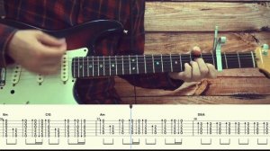 KALEO - Way Down We Go / Guitar Tutorial / Tabs + Chords + Solo