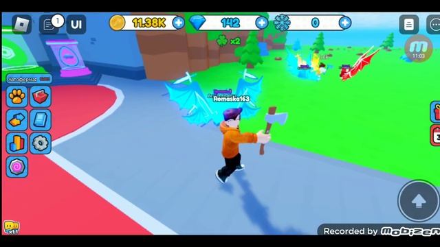 играем с Владом в роблокс в режим руби деревья!!! смотреть онлайн