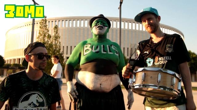 Болельщик ФК Краснодар ЗОМО в парке Краснодар / Fan Krasnodar FC ZOMO in the park Krasnodar смотреть онлайн