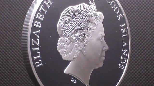 COOK ISLANDS 2013 - $50 Mother of Pearl Year of the Snake 5oz смотреть онлайн