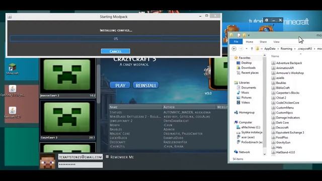 CRAZY CRAFT 3 0 MODPACK 1 7 10 minecraft how to download and install смотреть онлайн