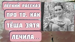 ЛЁГКИЙ РАССКАЗ ПРО ТО, КАК ТЁЩА ЗЯТЯ ЛЕЧИЛА...