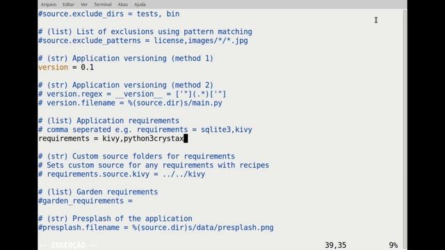Buildozer - Gerando APK com python3 смотреть онлайн