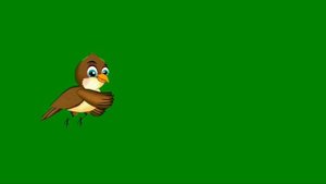 Flying bird/Bird Flying Green Screen/Bird Animation/Bird Flying/Cartoon Bird Green Screen/Cartoon