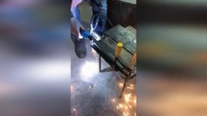 Демонстрация в работе плазмореза Tesla Weld CUT 40