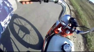 Покатушка #12 ТЕСТ ДРАЙВ мопеда РИГА 13?  ( часть 5)