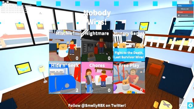 РОБЛОКС Веселый Малыш ROBLOX Who's Your Daddy игра Кто твой папочка Приключения мульт героя смотреть онлайн