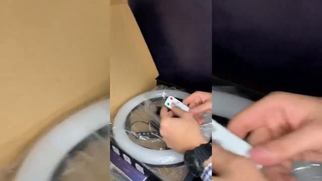 Обзор кольцевая лампа MJ36 RGB, лампа для ТикТок❤️ смотреть онлайн