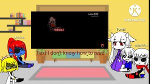 undertale react to murder time trio