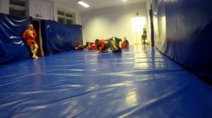 Разминка. Прыжки через препятствие. Самбо дети