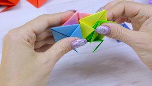 Бесконечная Бумажная игрушка антистресс из бумаги. Как сделать бумажный калейдоскоп из оригами