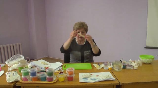 Лепка из теста Поделка Лебеди смотреть онлайн