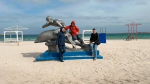 Крым. Черноморское. Как выглядит поселок не в сезон