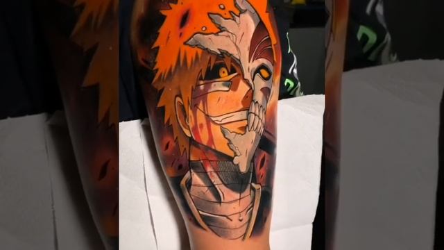 bleach anime tattoo ichigo kurosaki..