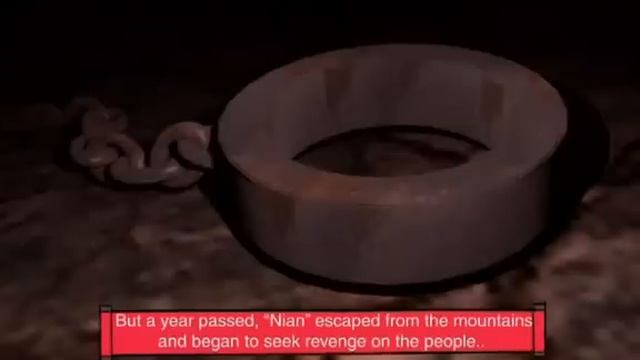chinese new year story "nian"